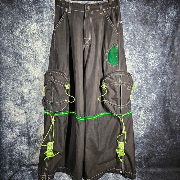Mac Gear Other - Vintage Early 2000s Mac Gear Rave CD player pocket pants